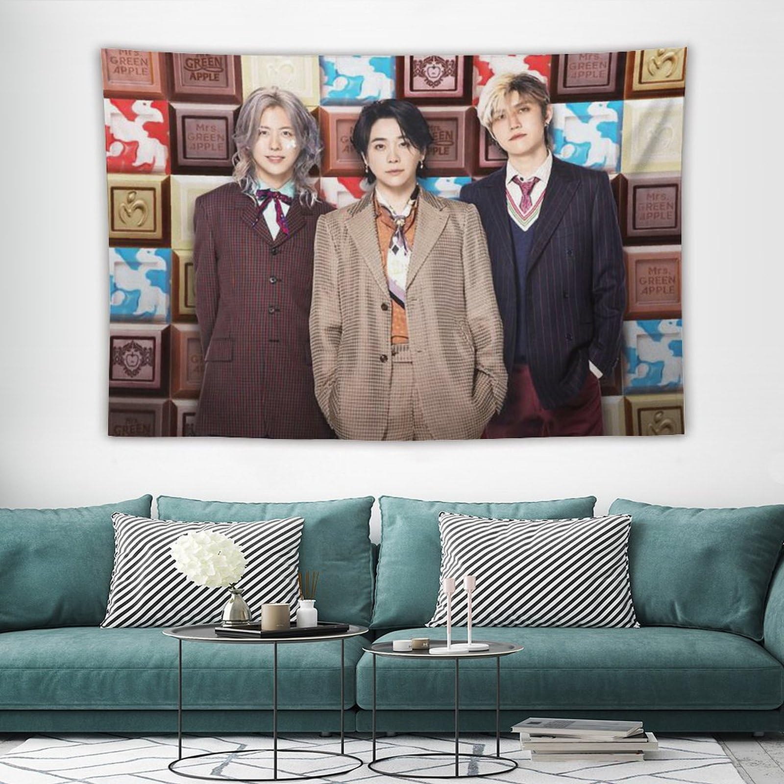 Amazon.co.jp: ミセス・グリーン・アップル (7) タペストリー 絵画